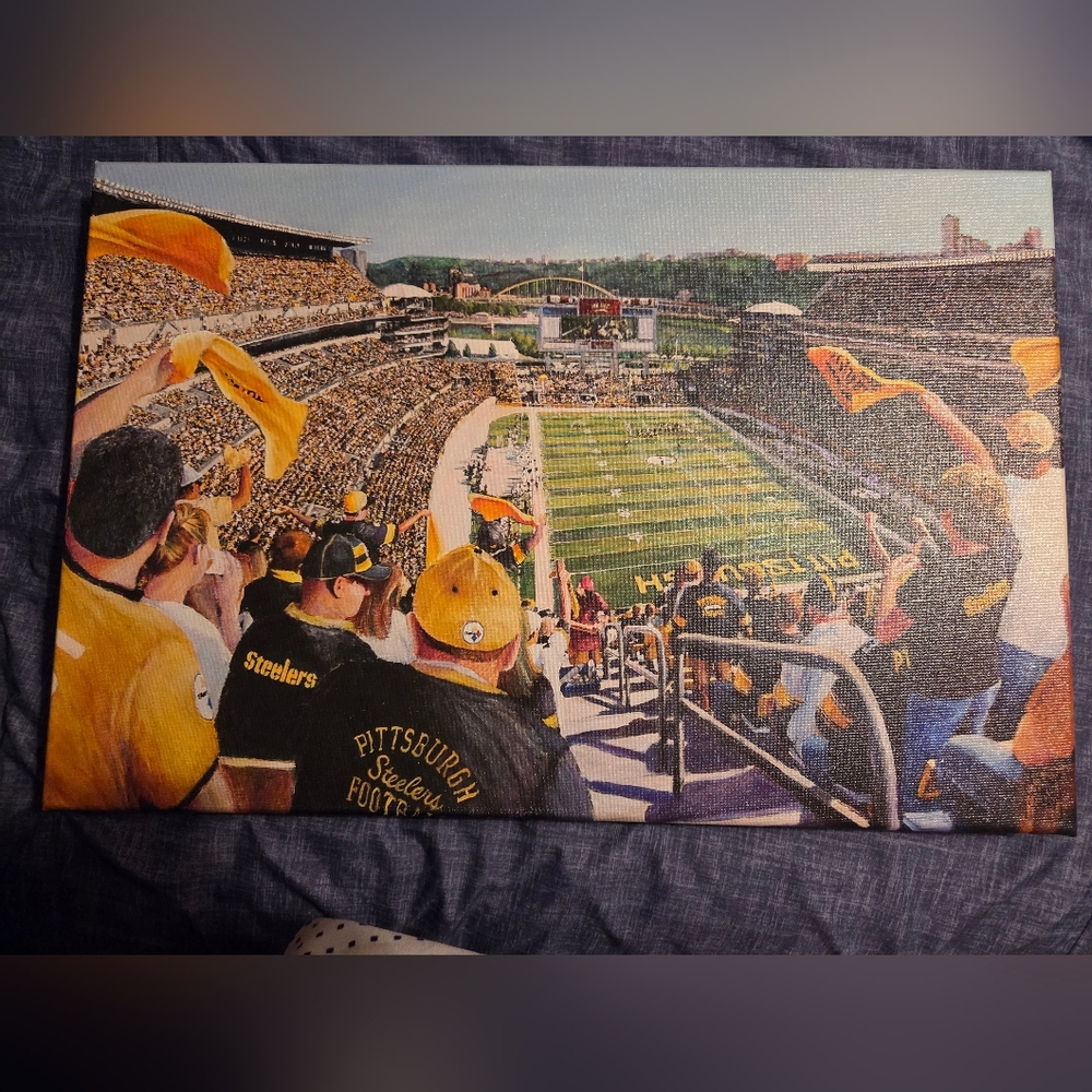 Pittsburgh Steelers Stadium Canvas Art